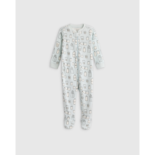 100% Organic Cotton Footie Pajama in Planets