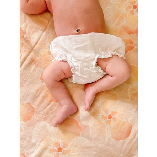 The Keiki Dept Bamboo Kapa Moe (Muslin Swaddle Blanket)