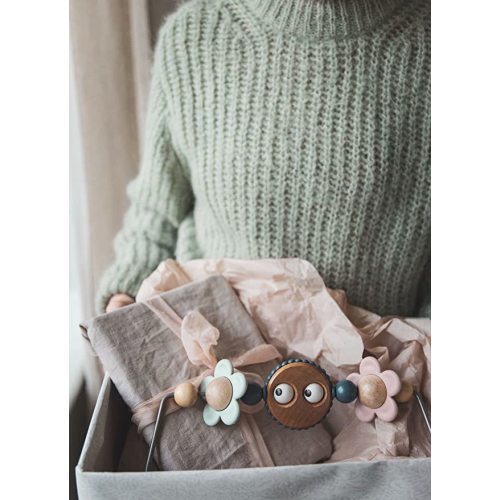 BabyBjörn Toy for Bouncer, Googly Eyes Pastels - Googly eyes pastels