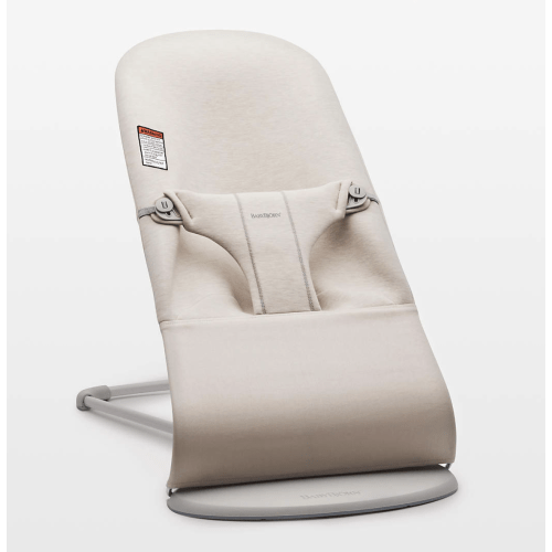 BABYBJÖRN ™ Bouncer Bliss 3D Light Beige Jersey Baby Bouncer Chair