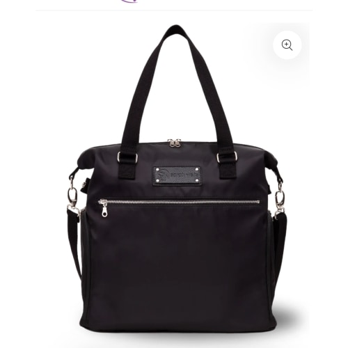 Lizzy Breast Pump Tote (Black) – Sarah Wells Bags