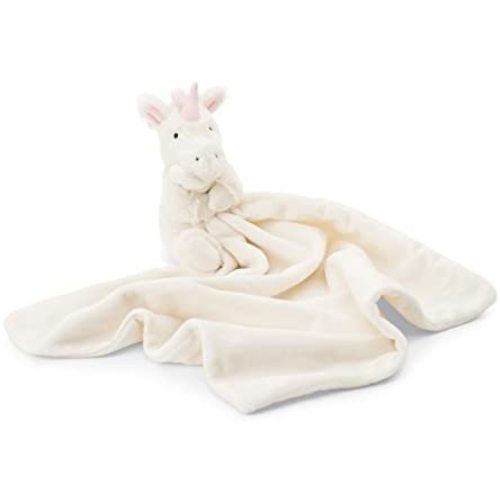 Jellycat Bashful Unicorn Baby Stuffed Animal Security Blanket