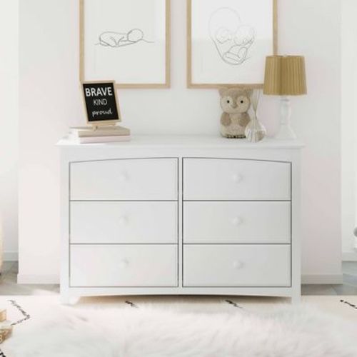 Storkcraft Kenton 6-Drawer Double Dresser - Black