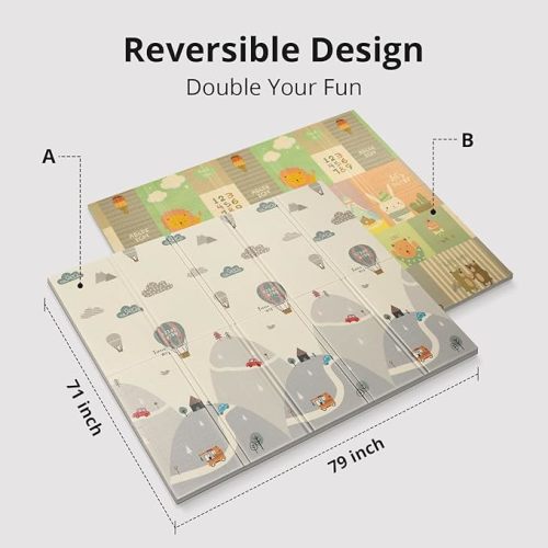 UANLAUO Foldable Baby Play Mat