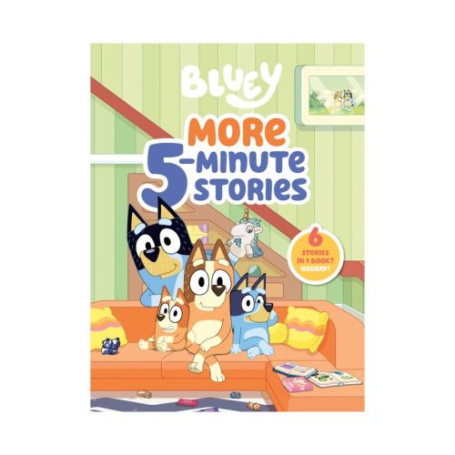 Bluey: More 5-Minute Stories - by Penguin Young Readers Licenses (Hardcover)