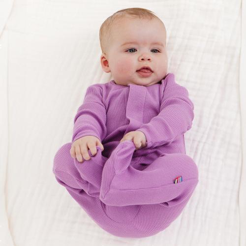 pink ribbon waffle modal magnetic parent favorite footie – Magnetic Me