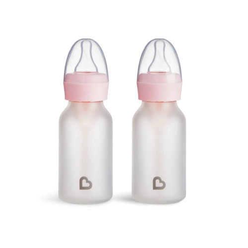 Bond™ Silicone Glass Bottle 4oz or 8oz, 2pk | Munchkin