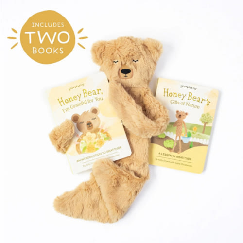 Honey Bear Lovey & Kids Book About Gratitude | Slumberkins