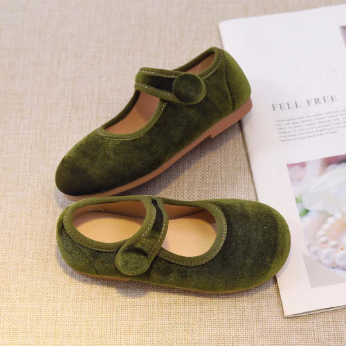 Anna Velvet Ballet Flats – Peachy Bloomers