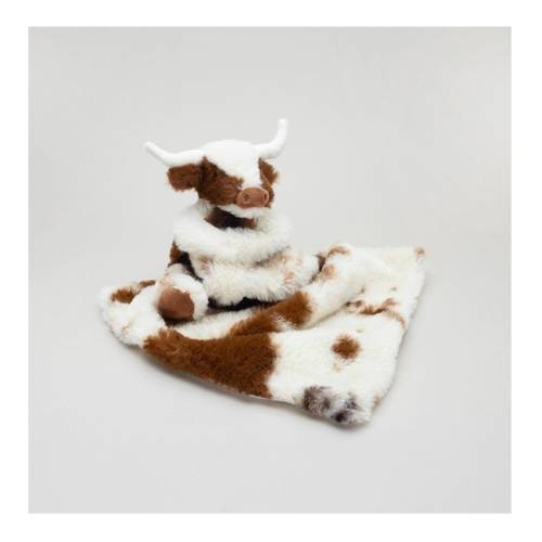 Texas Longhorn Cow Toy Soother, Personalised Baby Comforter, Baby Gift, Gender Neutral, Baby Shower Gift, Personalised Baby Gift, New Baby