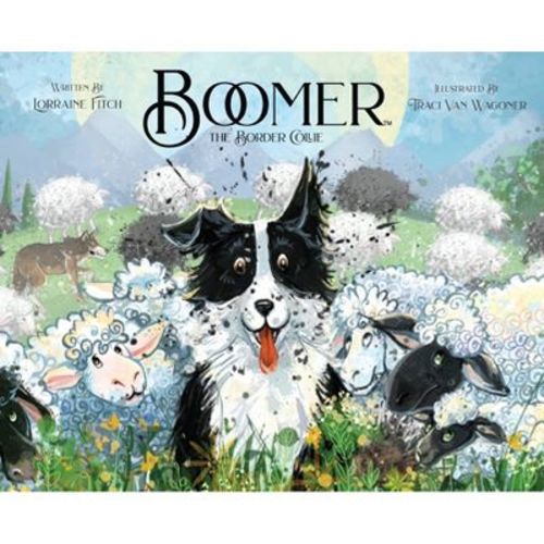 Boomer the Border Collie - by Lorraine Fitch (Hardcover)