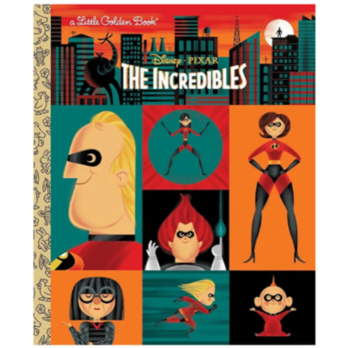The Incredibles (Disney/Pixar The Incredibles) (Little Golden Book)