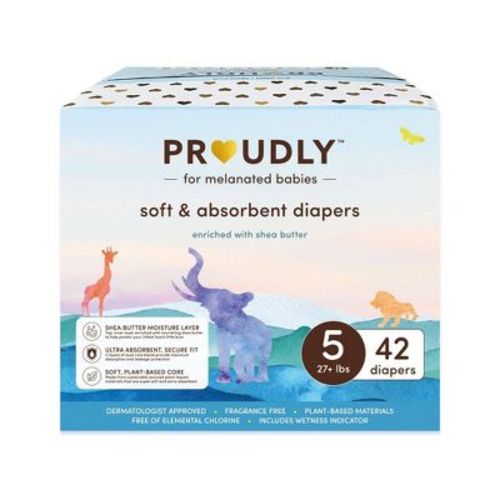 PROUDLY COMPANY Soft & Absorbent Diapers - Size 4 - 48ct