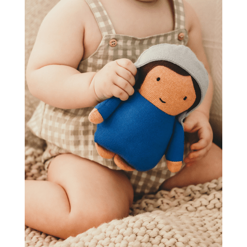 Mary Plush Rattle Doll