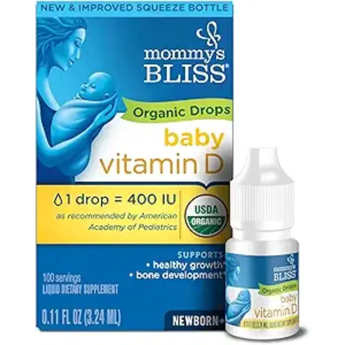 Mommy's Bliss Organic Baby Vitamin D Drops