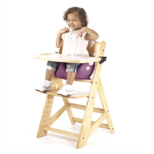 Height Right™ High Chair with Infant Insert - Safe, comfortable seat children, adjustable wood high chair is ideal for children aged 6 mos. to 3 years