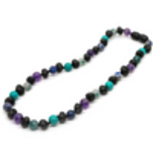11, 12.5, 14 in Baltic Amber Necklace Raw Cherry Mix