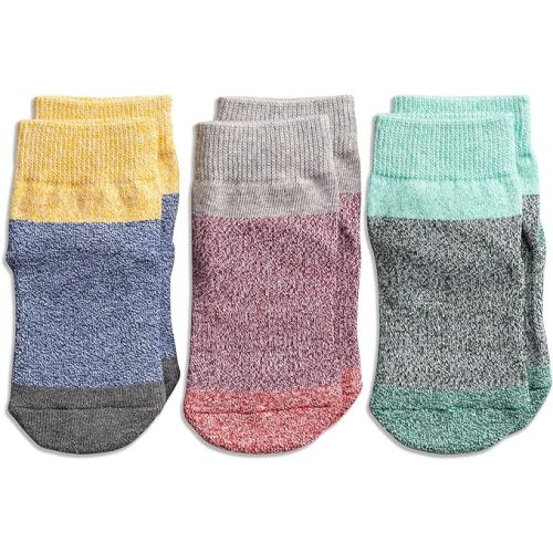 squid socks Unisex Cotton Socks | 0-6M, 6-12M, 12-24M, & 2T-3T | Grip Socks that Stay On | As Seen on Shark Tank | Chris - 0-6 Months - White