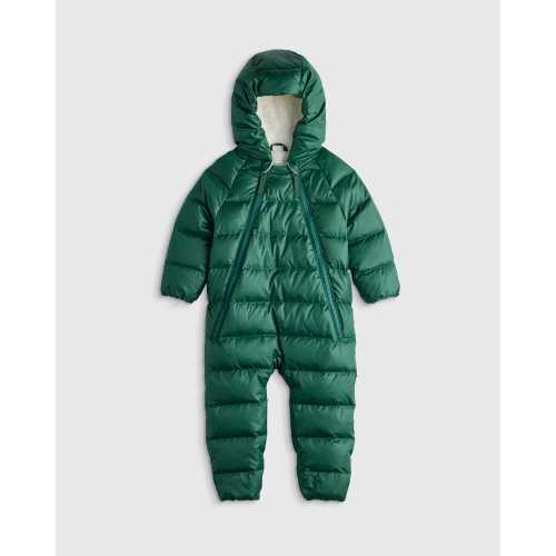 Heavyweight Down Puffer Bunting - Baby in Dark Green