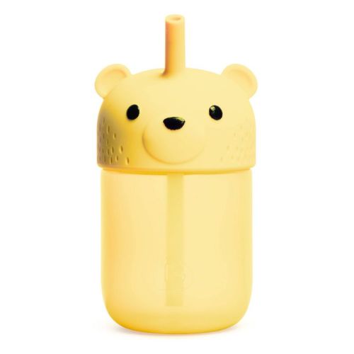 Munchkin 9oz Gentle Transition First Straw Cup - Honey/Bear/Yellow