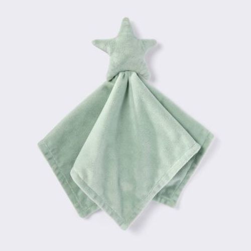 Plush Security Blanket - Green Star - Cloud Island™
