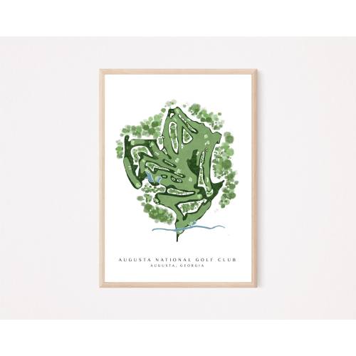 Augusta National Golf Course Art Print