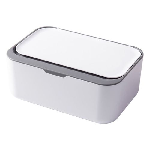 Clearance Storage Baby Wipes Dispenser, Wipe Holder With Lids Diaper Wipes Case For Bathroom Refillable Wipe Container With Sealing Design, Flushable Bathroom Storage Case Box, up to 30% off