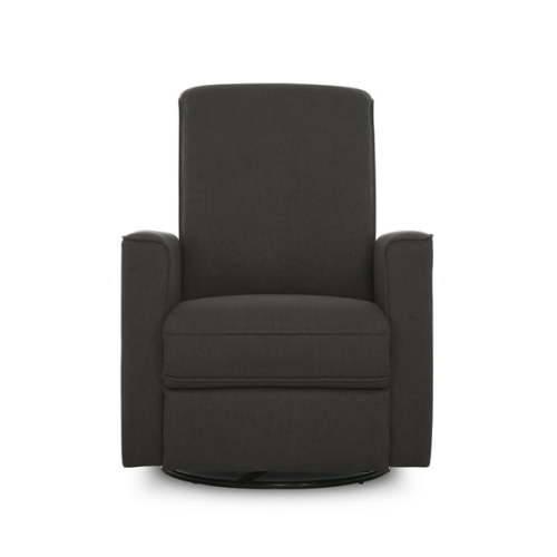 Evolur Harlow Power Recliner and Gliding Rocker with USB Charger Port In Charcoal