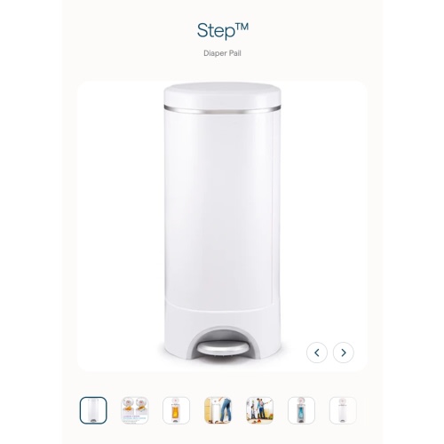 Step™ Diaper Pail | #1 In Odor Control | Munchkin