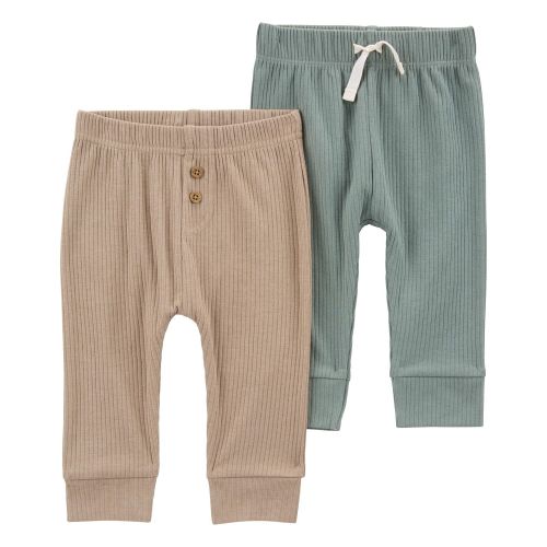 2-Pack Pull-On Drop Needle Pants - Carter's | Carter's