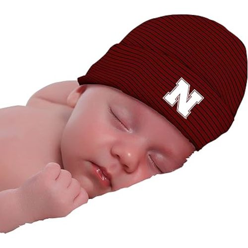 Two Feet Ahead Team Baby Hat for Boys and Girls-Softly Knitted Infant Newborn Baby Beanie