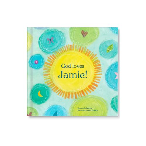 Christening Gift | Baptism Gift Boy | Baptism Gift Girl | Gift for Baptism | God Loves You Personalized Children's Book