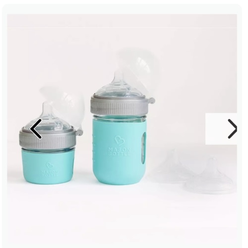 Essential Gift Set | Glass Baby Bottles | Mason Bottle