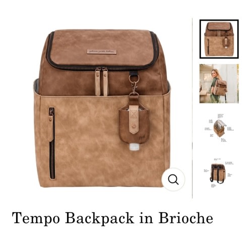 Tempo Backpack in Brioche