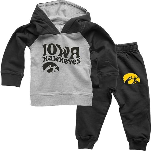 SIZE: 12 months - Iowa Hawkeyes Hoodie Set