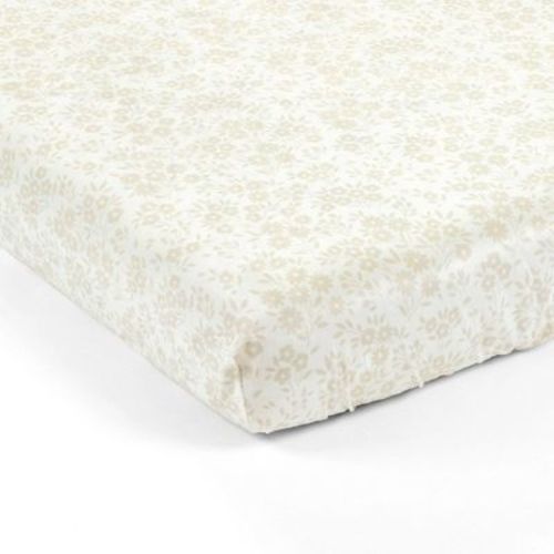Lush Décor Soft & Plush Fitted Crib Sheet Garden Of Flowers - Neutral