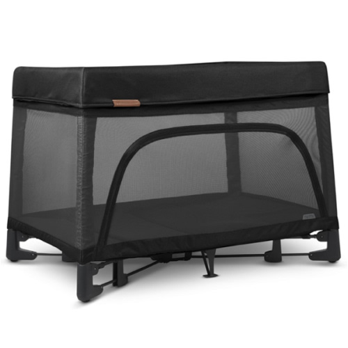 UPPAbaby Remi Playard | Deluxe 3-in-1 Portable Playard, Bedside Bassinet + Travel Crib| Mesh Bassinet, Mattress, Organic Cotton Mattress Cover + Storage Bag Included | Jake (Charcoal)