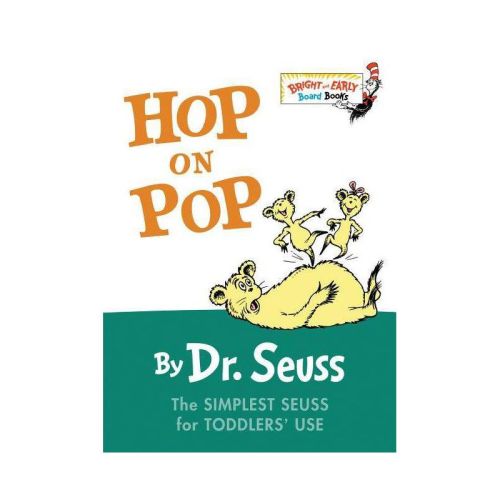 Hop On Pop Bright And Early Series - By Dr. Seuss Board Book