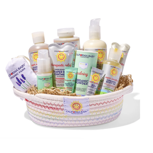 California Baby Welcome Baby Gift Basket