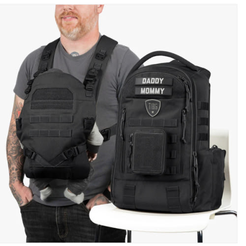 Daypack Diaper Bag & Baby Carrier Bundle - Durable, Versatile Gear – Tactical Baby Gear