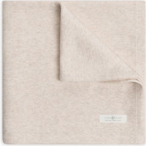 Organic Waffle Knit Baby Blanket