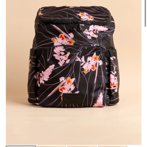 Taylie Backpack - Noir Shell Ginger – Fighting Eel