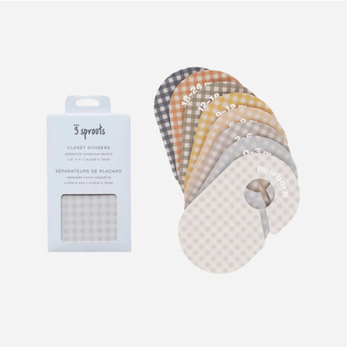 Baby Closet Dividers - Newborn to 24 Months (3 Patterns)