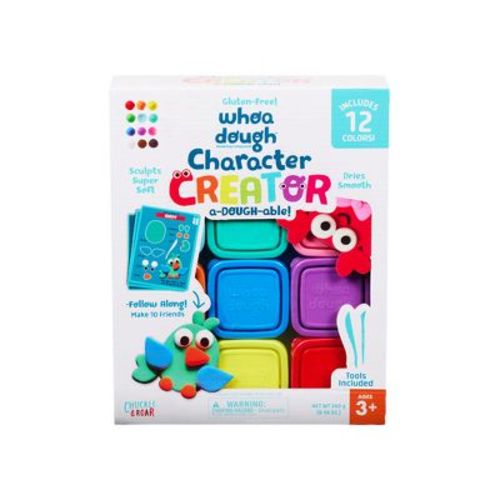 Chuckle & Roar Whoa Dough Character Creator Air Dry Clay - 12pc