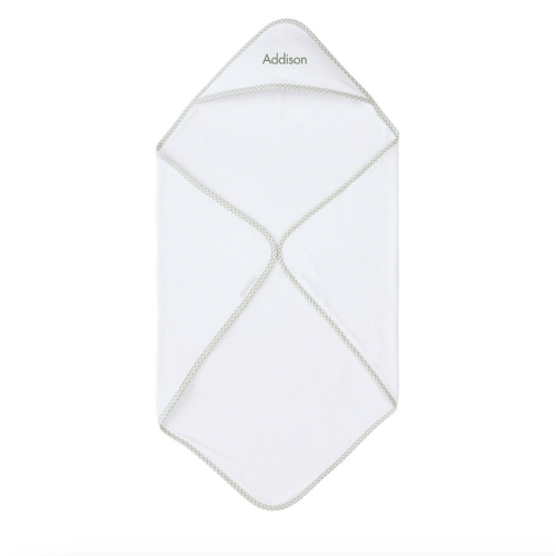 Gingham Baby Hooded Towels | Pottery Barn Kids