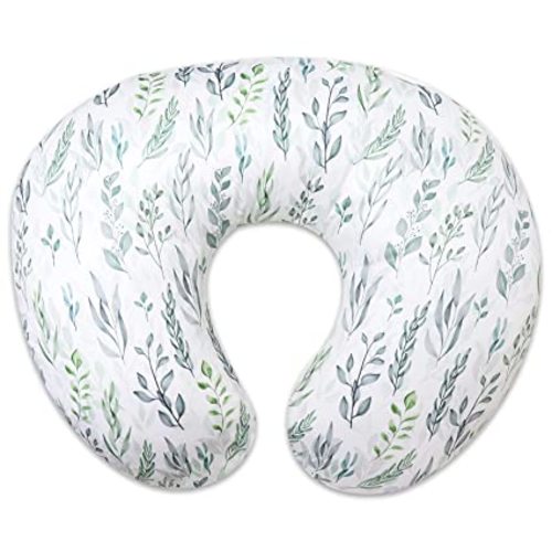 Nursing Pillow Cover Green Leaf