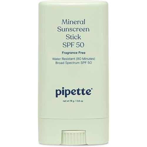 Pipette Baby Mineral Sunscreen Spray SPF 30, Broad Spectrum, 6 oz | with Non-Nano Zinc Oxide | Water Resistant | UVB/UVA Protection | Non-Toxic | for Kids & Sensitive Skin