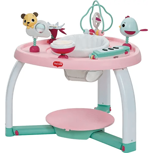 Tiny Love 5-in-1 Stationary Activity Center, 5 Modes of use: Tummy time, Stationary Activity Center, Baby Balance Board, Toddler Activity Table, Child Table and Chair, Tiny Princess Tales