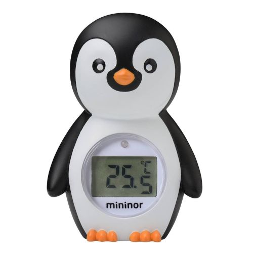 Mininor Animal Toy Water Safety Thermometer - Penguin