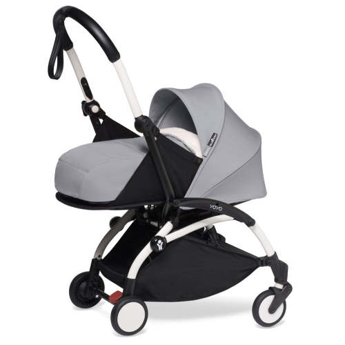 Babyzen YOYO2 Ultra Compact 0+ Stroller - White / Stone